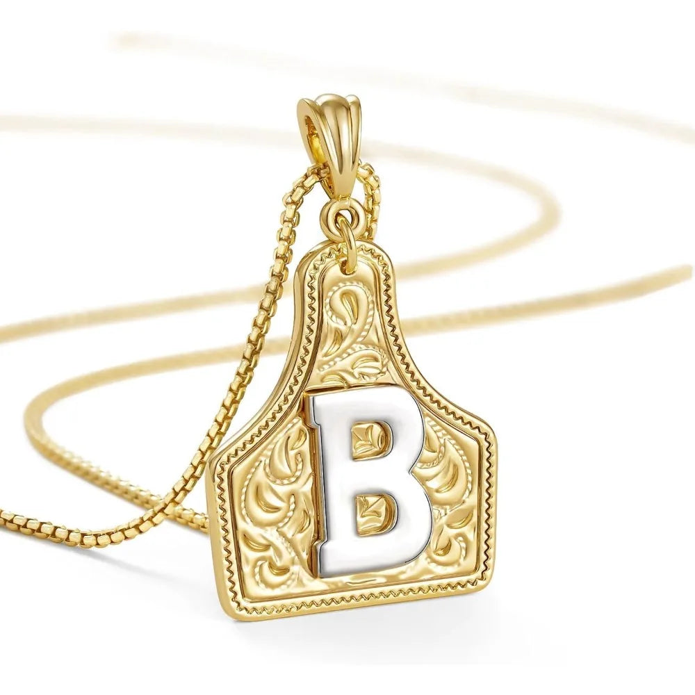 Western Initial Necklace