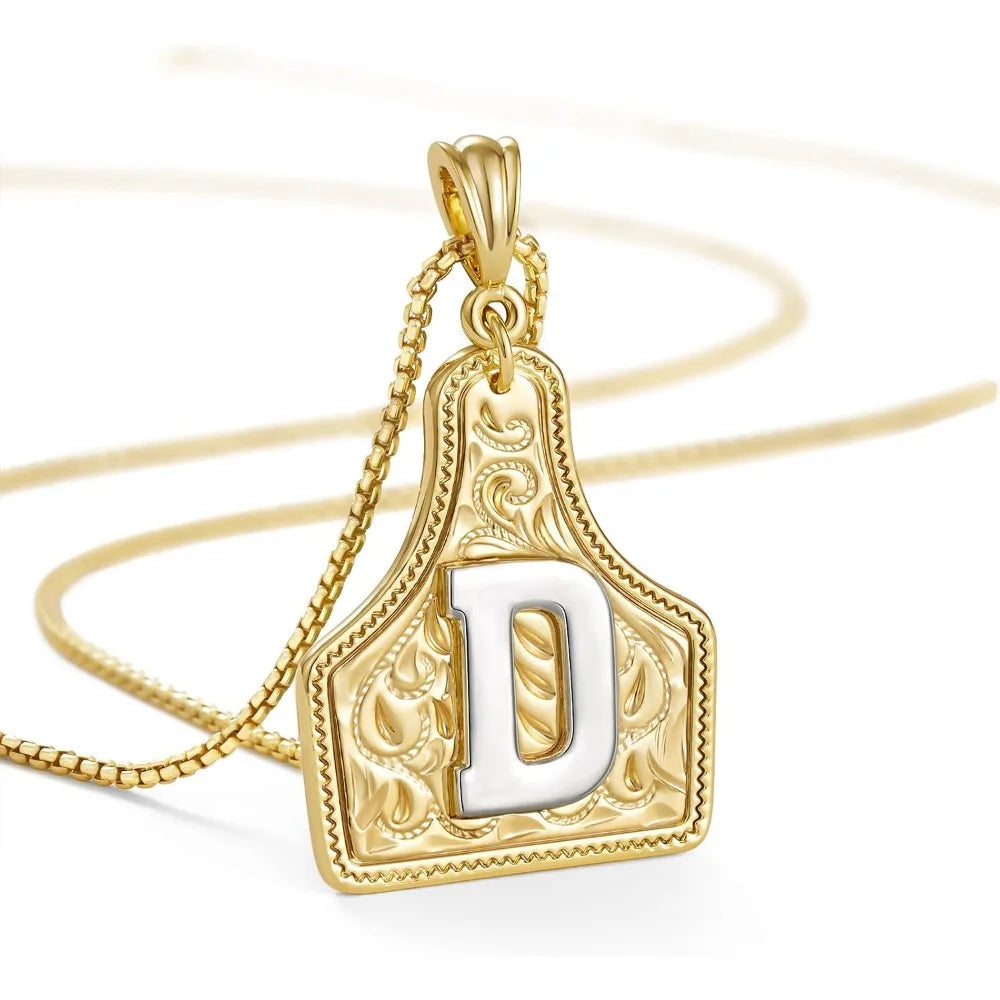 Western Initial Necklace