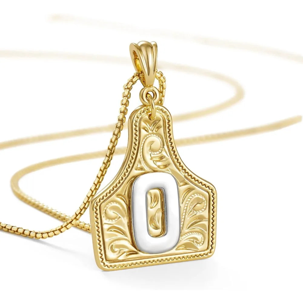 Western Initial Necklace