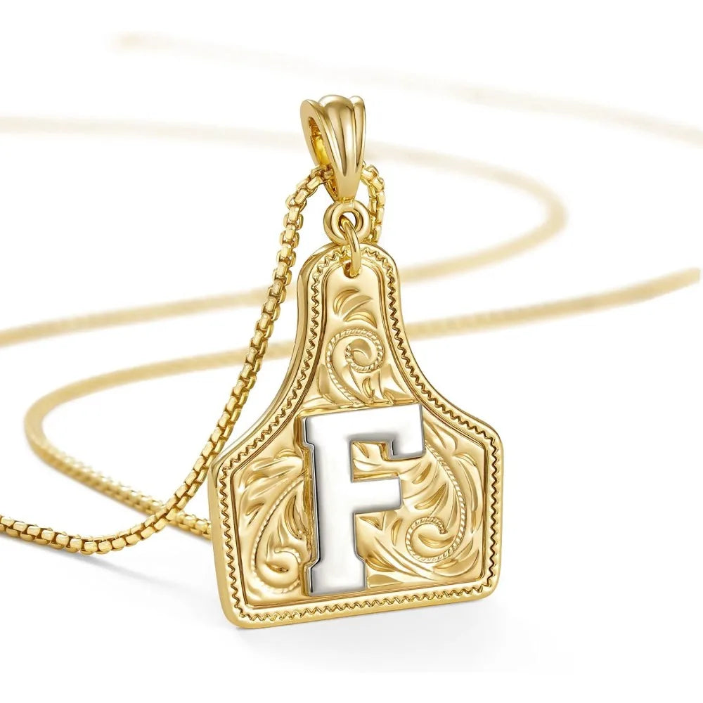 Western Initial Necklace