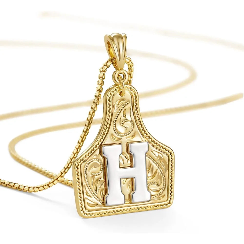 Western Initial Necklace